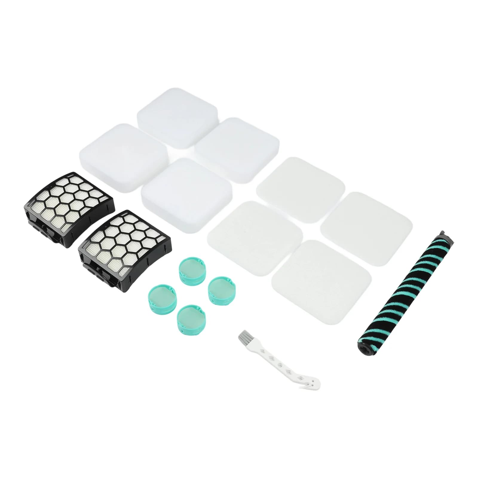 For Shark LA802 Detect Pro, spare parts for Lift-Away vacuum cleaner: roller brush, 2 HEPA filters, 4 felt filters, neutralizing cartridges