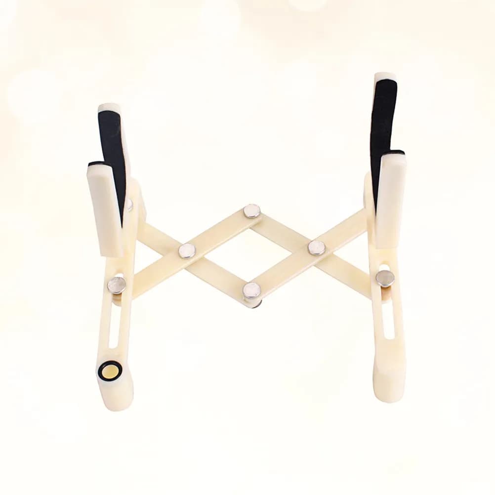 Supporto Regolabile in Plastica per Violino, Universale Pieghevole Portatile con Cuscinetto in Spugna per Violino, Viola, Ukulele, Mandolino e Accessori