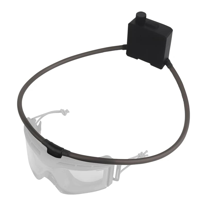 Occhiali tattici Defogger Disappannante Ventola Kit antiappannamento per Airsoft Tiro Occhiali protettivi Maschera da sci