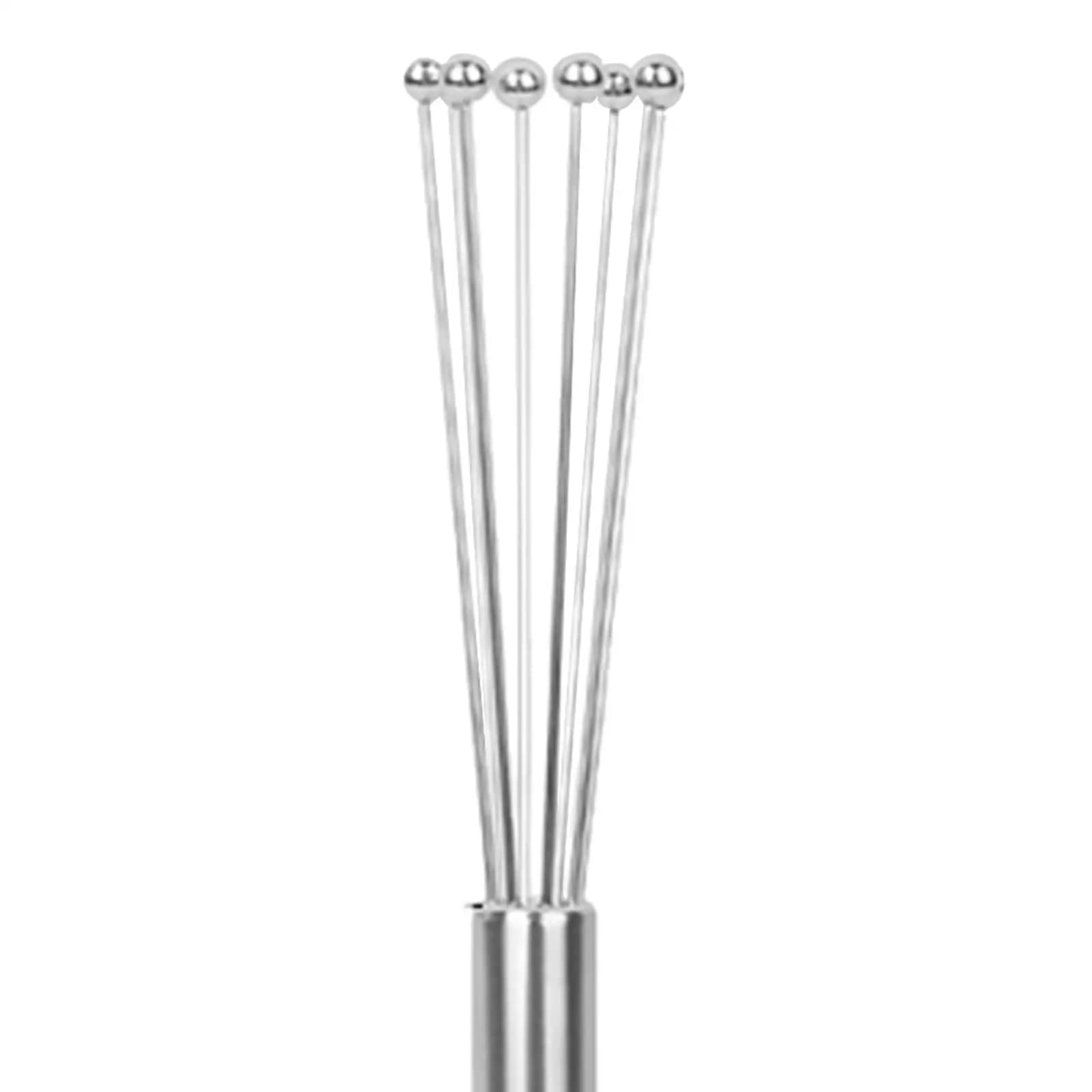 Frusta a Sfera in Acciaio Inox con Anello per Appendere, Manico Ergonomico