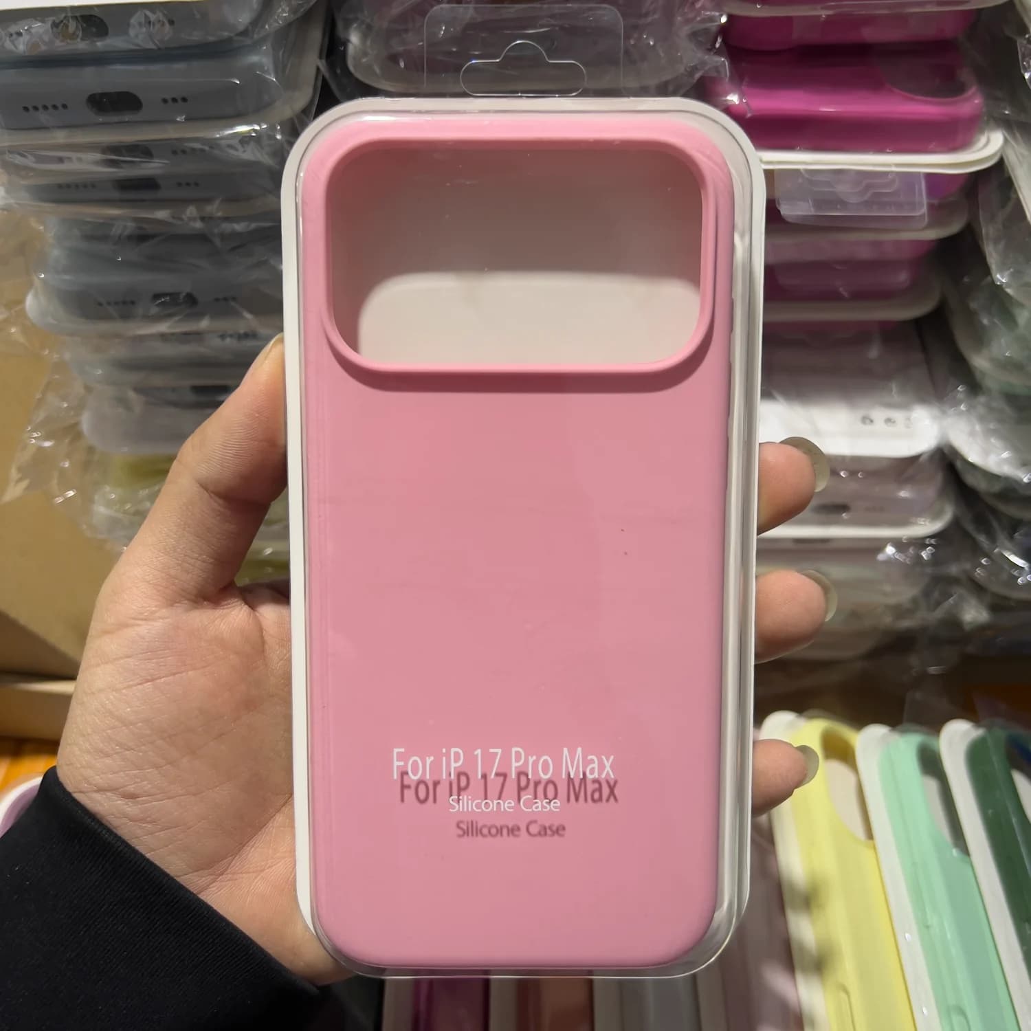 Custodia Opaca Antiurto a Copertura Totale in Silicone Liquido Liscio al Tatto con Bumper Morbido per iPhone 17 Air 16 Pro Max 15 14 13 Pro Max