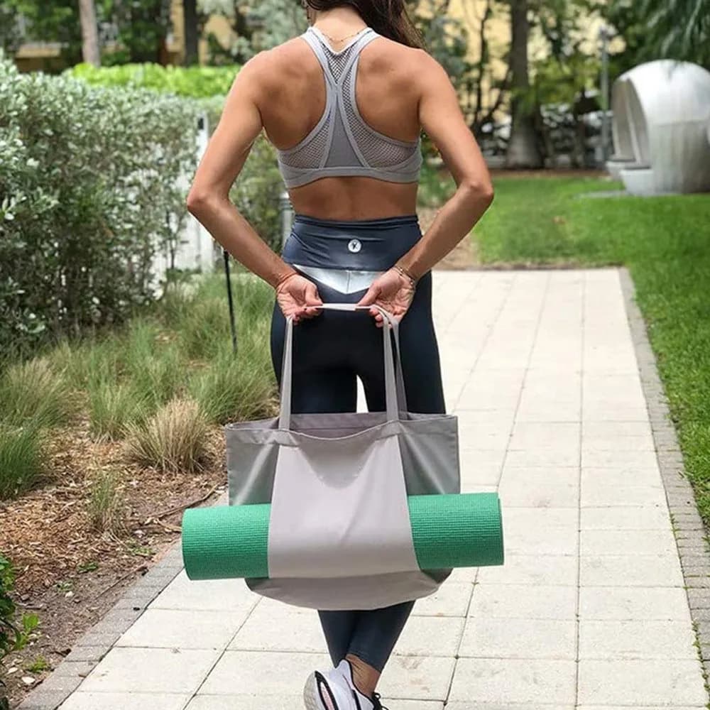 Borsa Portatile per Tappetino Yoga, Borsa da Viaggio per Coperta da Campeggio, Lavabile