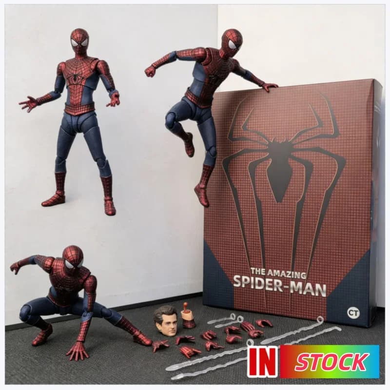 Nuovo Arrivo in Stock: Action Figure di Spider-Man (Andrew Garfield) - Modellino da Collezione