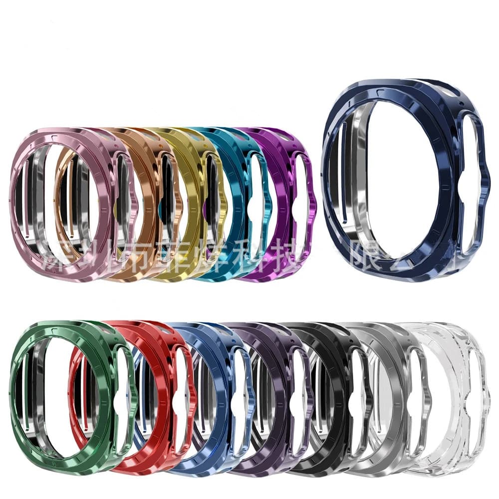 Custodia placcata per Samsung Galaxy Watch 7 Ultra High Quality TPU Half pack Slim Smart Watch protettivo Smart Watch Accessori