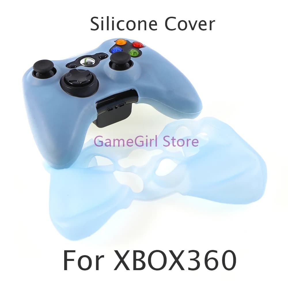 Custodia protettiva morbida in silicone da 1 pezzo per accessori per gamepad controller Xbox 360
