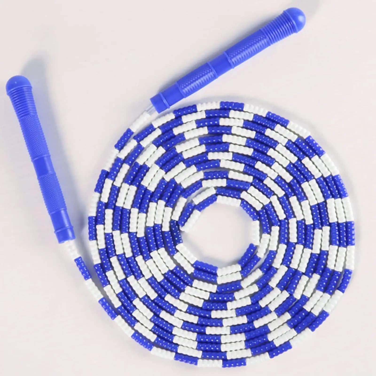 7M Kids Soft Perline String Segment For Jumping Durable Handle Anti-Slip Portable Rope for Indoor Women Outdoor Boys