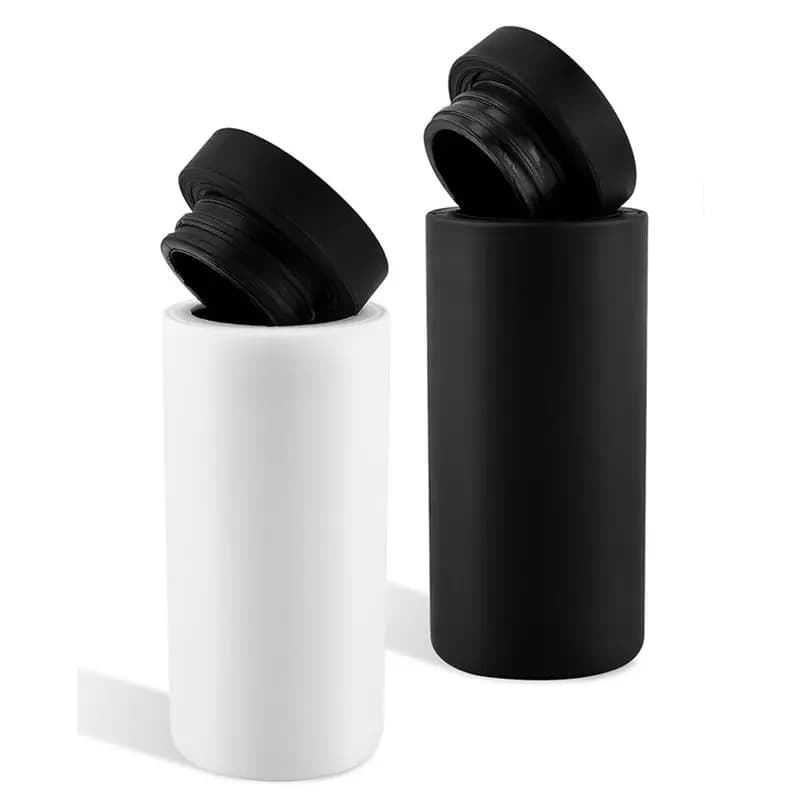 AWAH Dispenser per detersivo per piatti in silicone, 2 pezzi, a tenuta stagna, per sapone liquido per lavare i piatti in cucina e in bagno