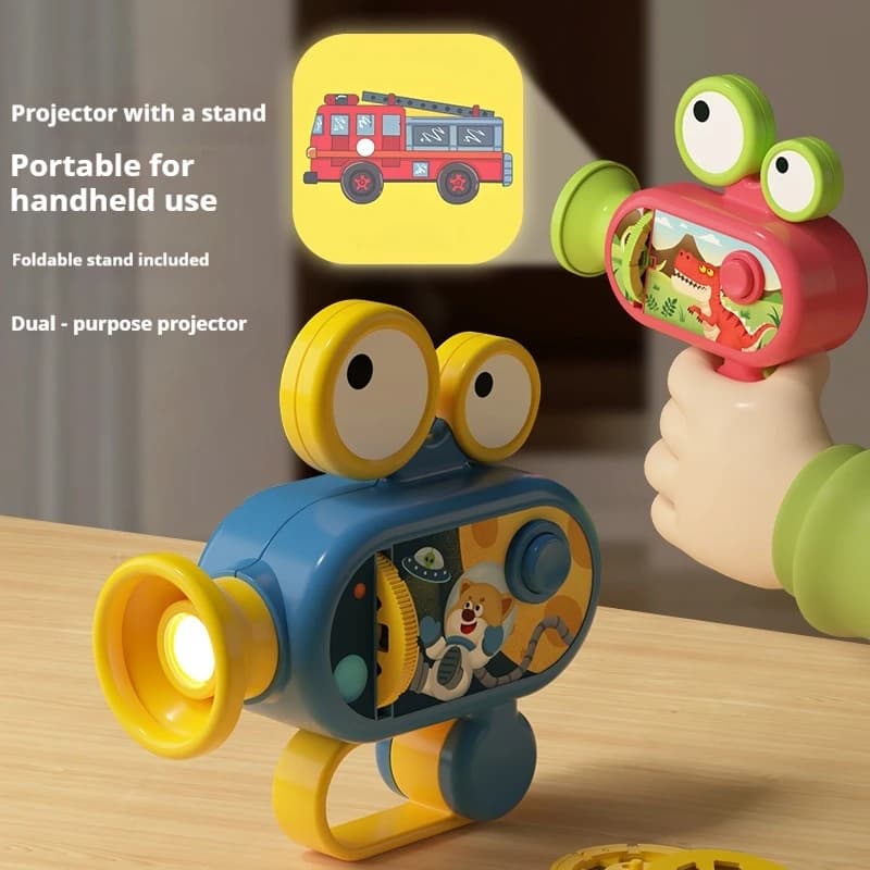 Giocattoli di Proiezione, Torce Proiettore, Mini Proiettori, Giocattoli Luminosi, Regali Educativi, Giocattoli Luminosi, Gioco Interattivo Divertente, Regali di Compleanno