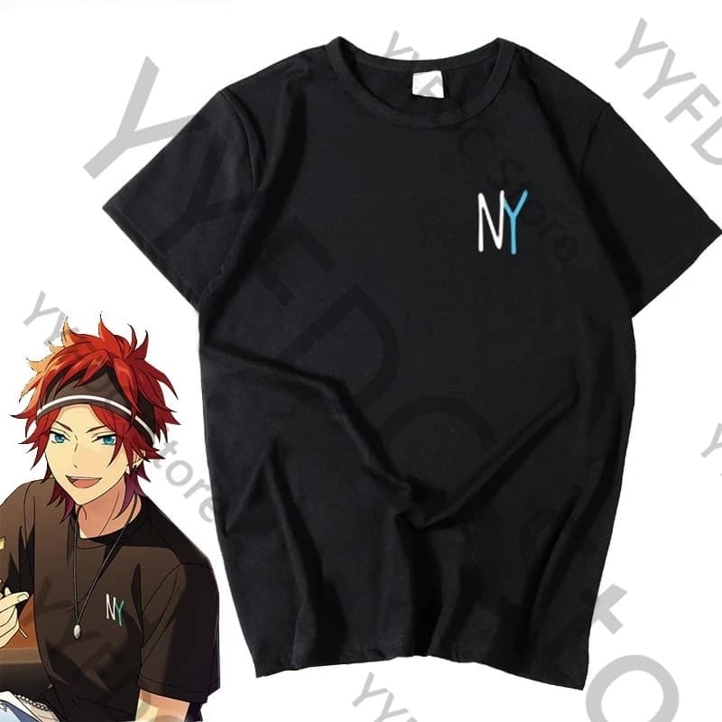 Ensemble Stelle Amagi Hiiro Amagi Rinne T-shirt TATSUMI Sazanami Jun Costume Cosplay Donna Uomo Top Harajuku Cartoon Stessa maglietta