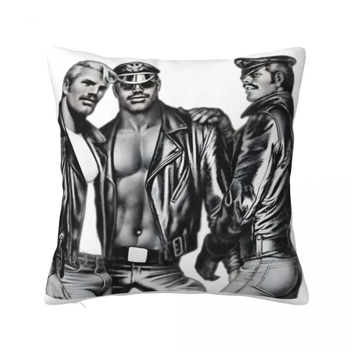 Tom of Finland Federa natalizia Federe per cuscini Cuscini decorativi Fodere Cuscini decorativi