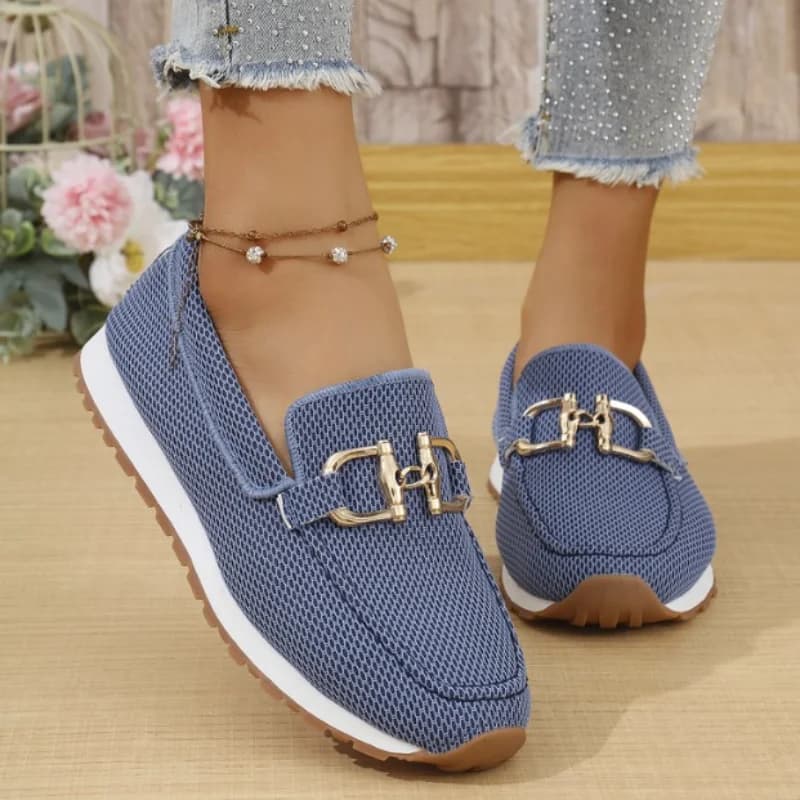 Scarpe Casual da Donna, Sneakers Traspiranti in Mesh, Calzature Femminili 2025 per Palestra, Scarpe Vulcanizzate Bianche