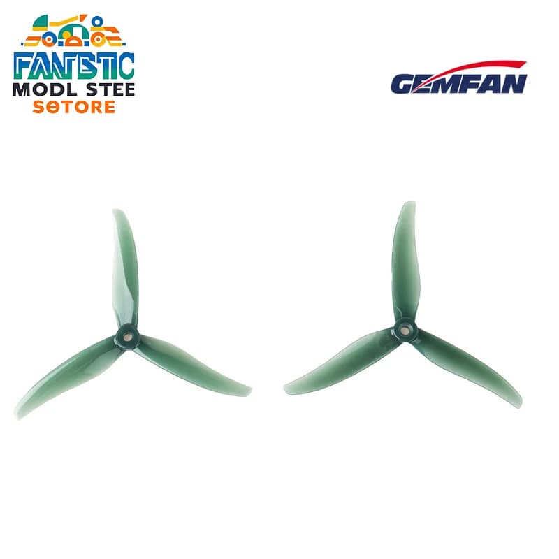 2 pairs of drones crossed with 6 inch three blades Gemfan 6032 with long distance flight sensitive and efficient