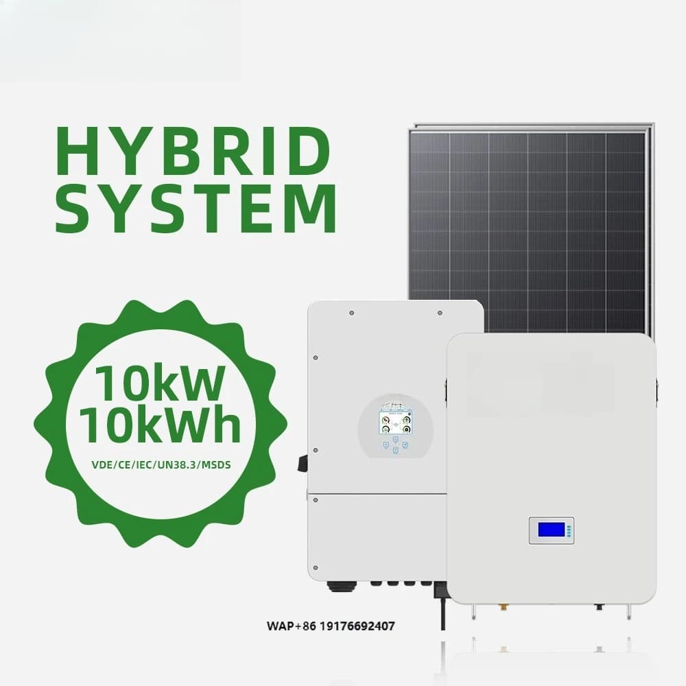 Kit Completo Pannello Solare 10kw 11kw 15kw 16kw Standard UE, Sistema di Energia Solare Off-Grid per Casa con Batteria