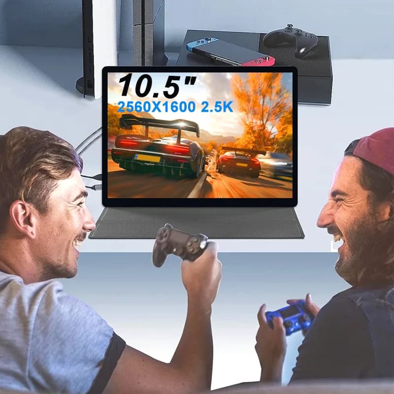 10,5 inch multifunction AMOLED capacitive touch screen Display 2560x1600 for gaming screen Raspberry Pi Laptop PS4/5 Xbox 60hz