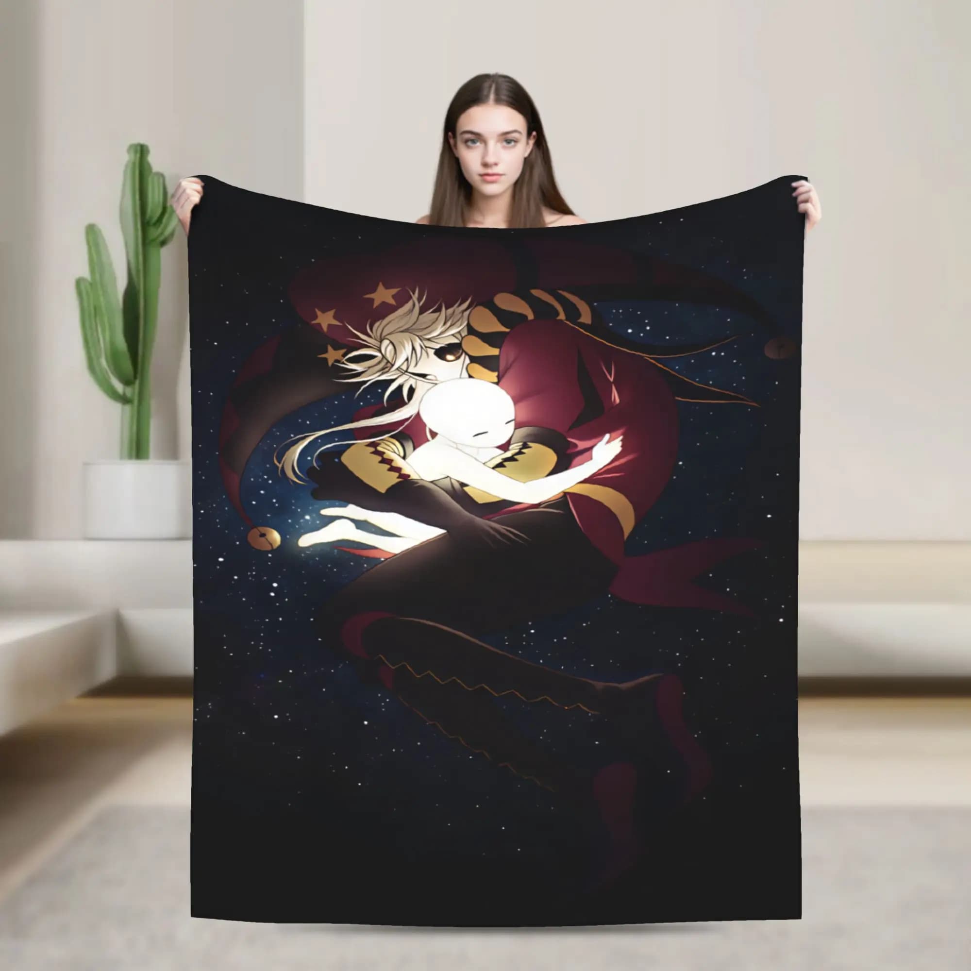 The Freak Circus Warm Blanket Kids Adult Plush Throw Blanket Graphic Outdoor Flannel Bedspread Sofa Bed Cover
