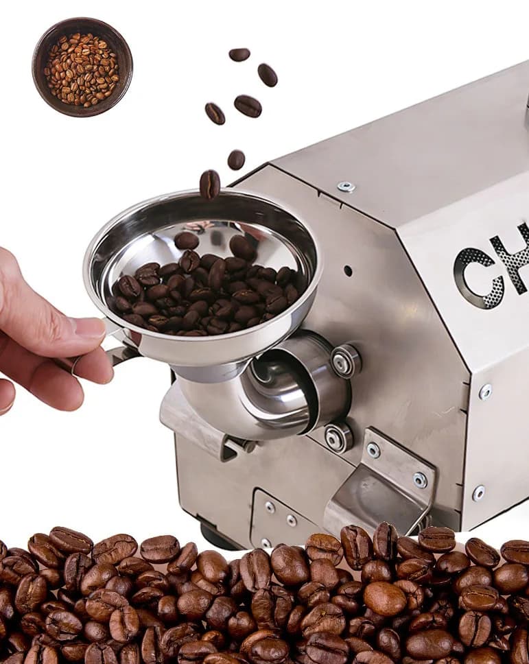 Nuovo Arrivo: Tostacaffè Elettrico da 1kg di Grande Capacità, Macchina per Tostatura Caffè Commerciale