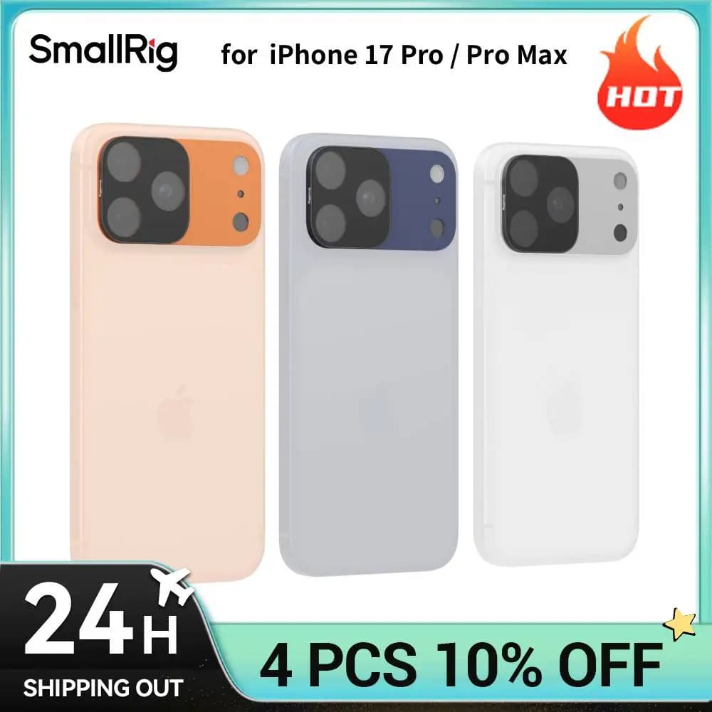 SmallRig 17 Pro / Pro Max Kit Sand for Smartphone with ND Filter Square and Black Mist for iPhone 17 Pro / Pro Max - 3 Colors Choice