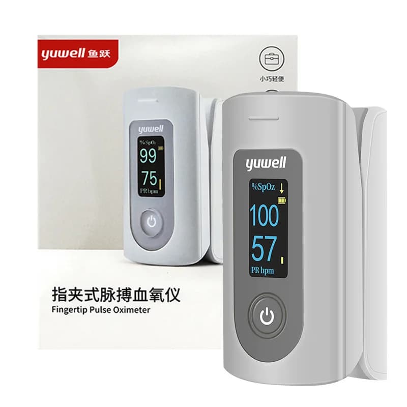 Yuwell Mini finger pulse oximeter oxygen saturation monitor in blood fingertips spo2 or2 pulse oximeter medical degree measurement