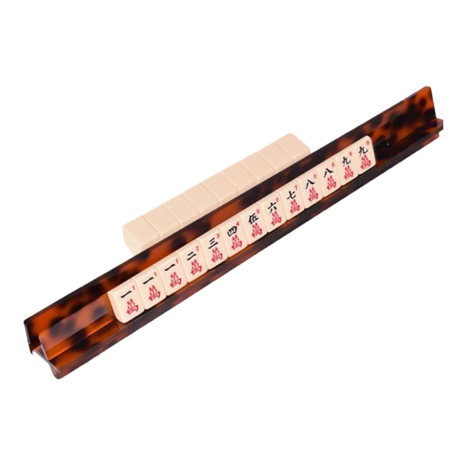 Supporti per Mahjong portatili in acrilico, accessori per Mahjong per uomini, donne, ragazzi, ragazze, giovani, adolescenti, mariti, figli, figlie, famiglie