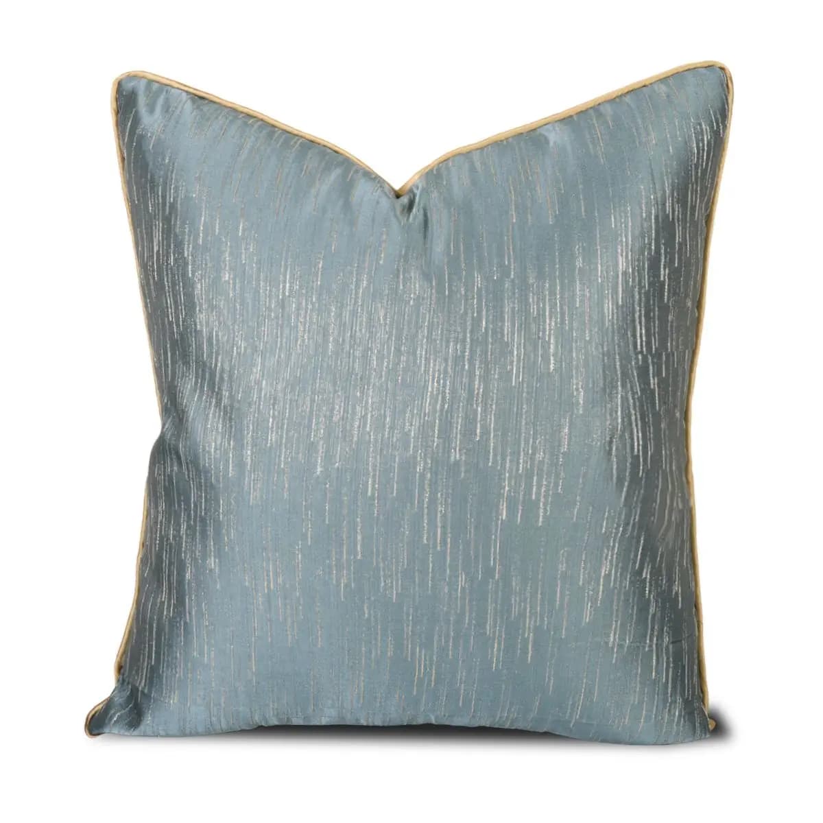 Design Luxury Sofa Cushion Cover Blue Stripe Patterns Pillow Covers for Home Hotel Sofa Decoration 30x50 45x45 50x50 60x60cm