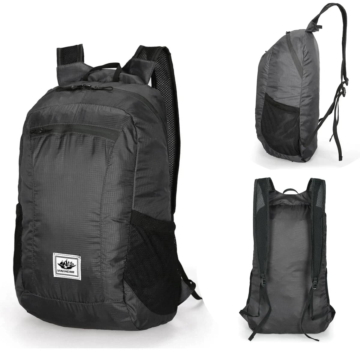 Zaino Ultraleggero per Escursionismo Ciclismo Viaggi Borsa Fitness Impermeabile Borsa a Mano Piccola Pieghevole Zaino Portaoggetti