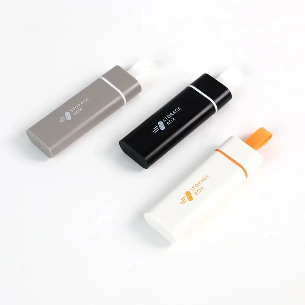 New Hot Mini Premium Portable 3 Grids Travel Pill Box Container Cases Organizer Storage for Tablets Vitamin Medicine Fish Oils