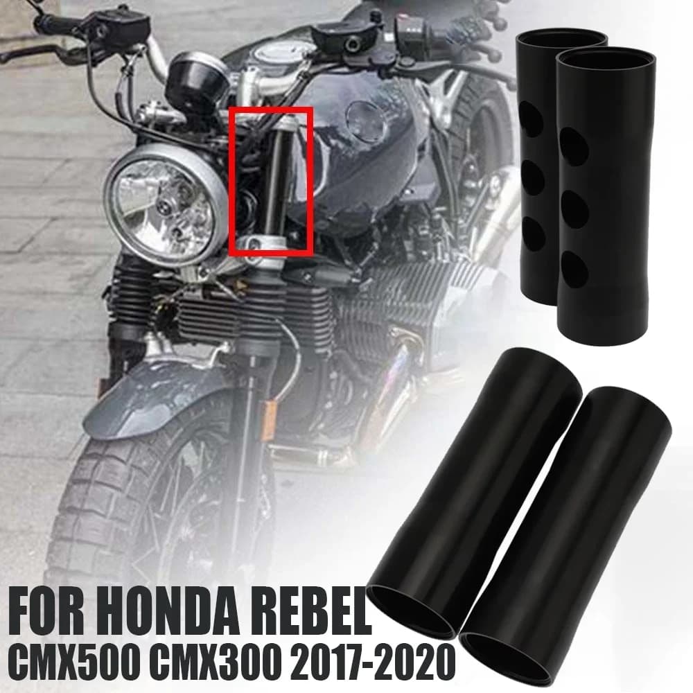 CMX500 CMX300 Forcella Anteriore Boot Ammortizzatore Tubo Slider Copertura Ghette Portector Per Honda Rebel CMX 300 500 2017-2019 2020