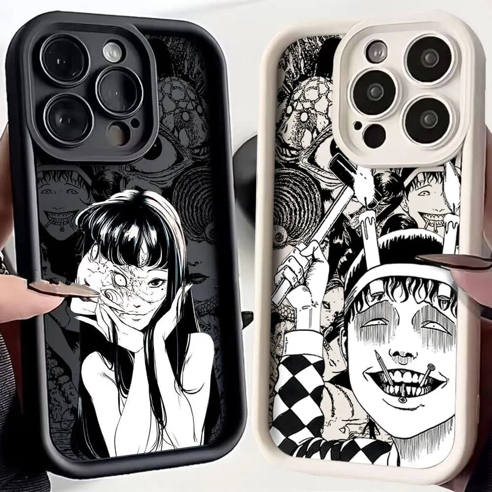 Phone Case Junji Ito Terror Horror for Google Pixel 9 8 7 8A 7A Pro XL 4G 5G Rear Cover Silicone TPU