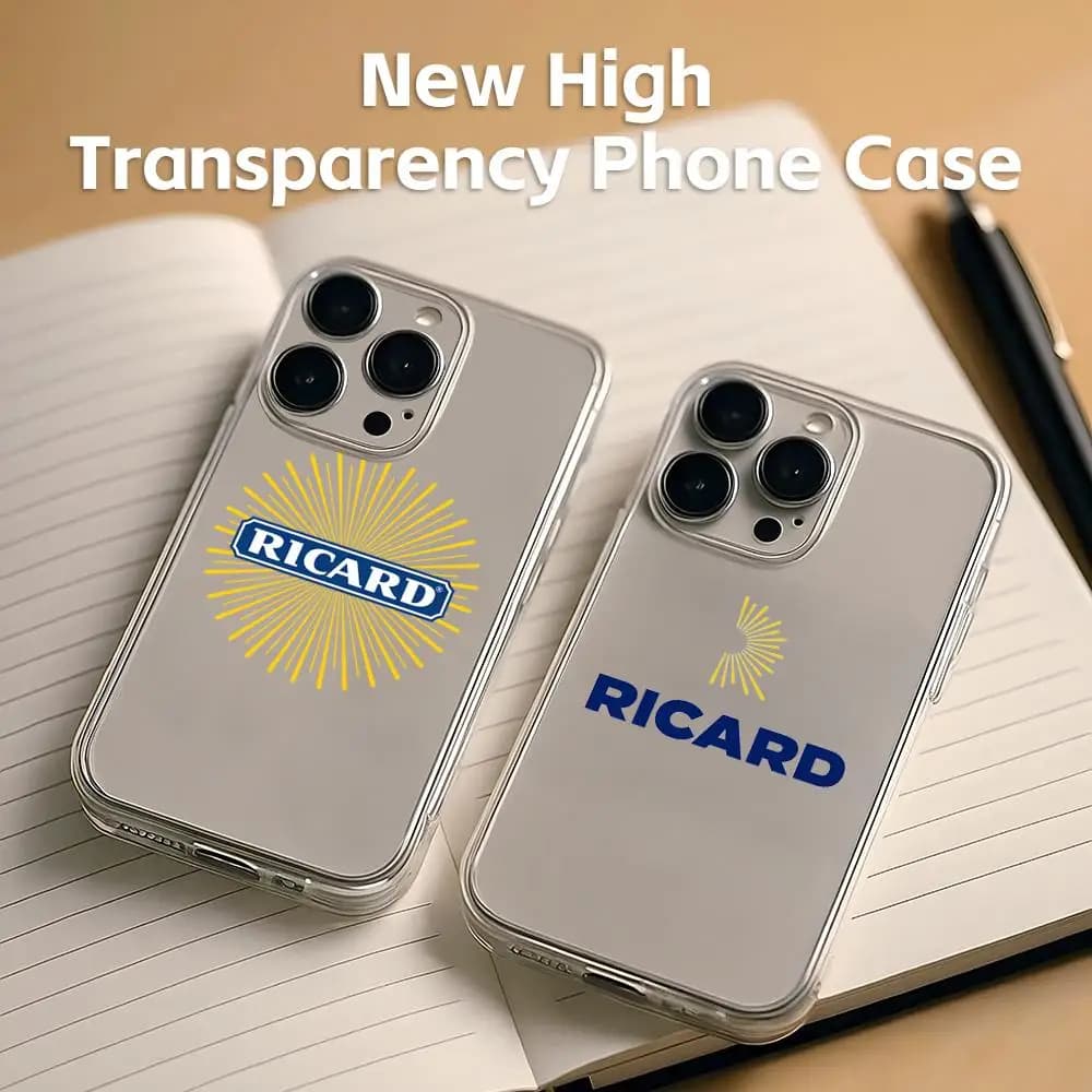 Luxury beer drinks delicious R-RicardS Phone Case For iPhone 17 air 16 15 14 13 12 11 Pro Max Plus mini Transparent Case