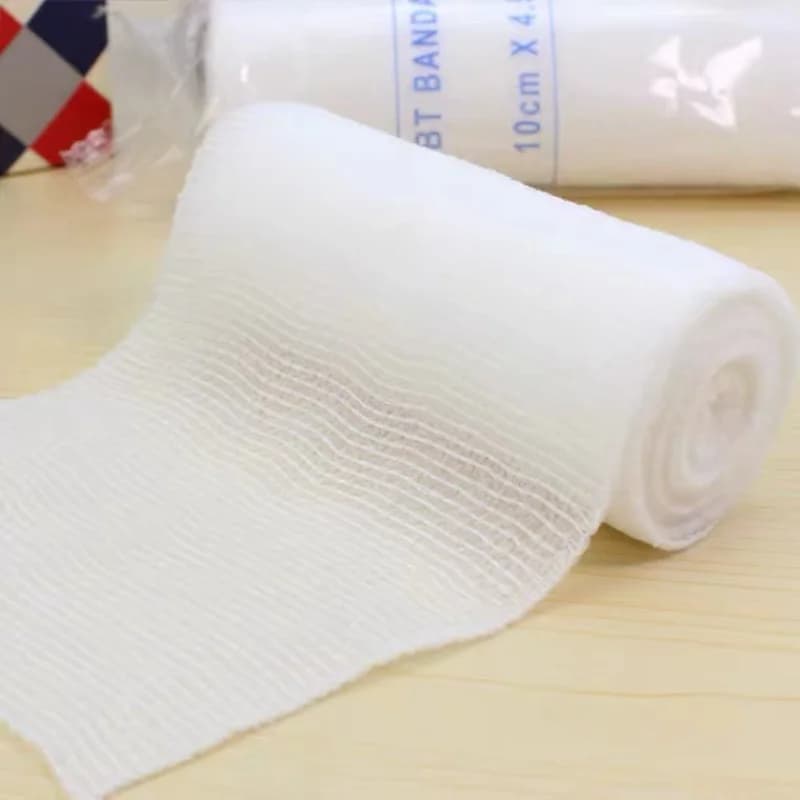 10 pz/lotto 4.5m bende elastiche patch Kit di pronto soccorso rotolo di garza cerotti adesivi medicazione per ferite cura di emergenza infermieristica