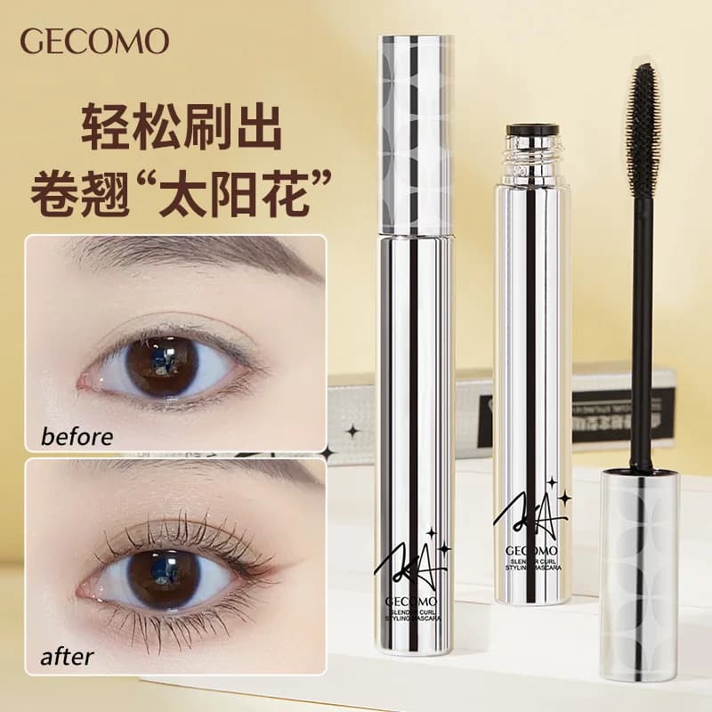 Mascara 3D Black Brown Eyelash Inspection Long-Term Curling Mascara Waterproof Liquid Fiber Dustproof Makeup