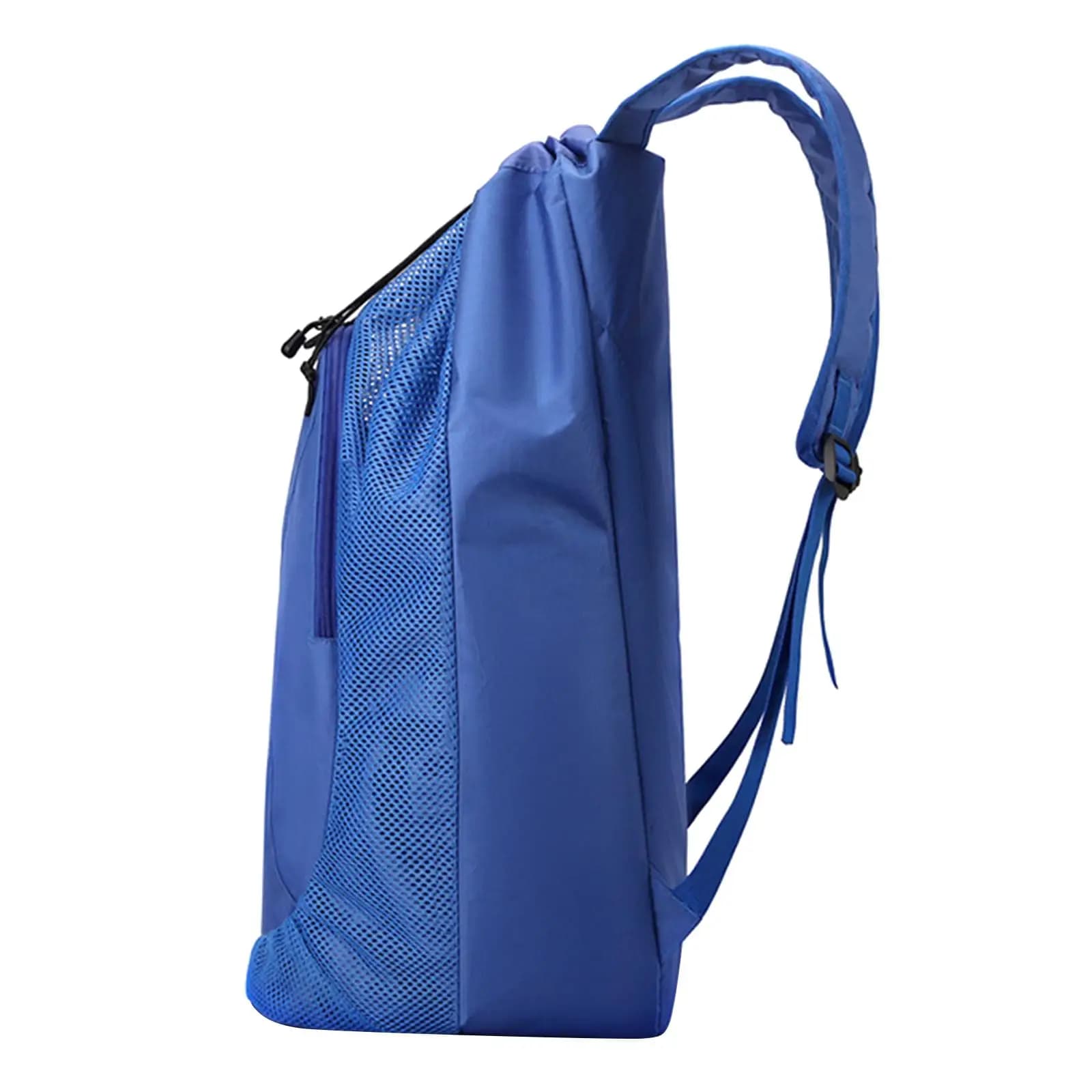 Zaino con coulisse e scomparto in rete, borsa sportiva multifunzione in nylon per palestra