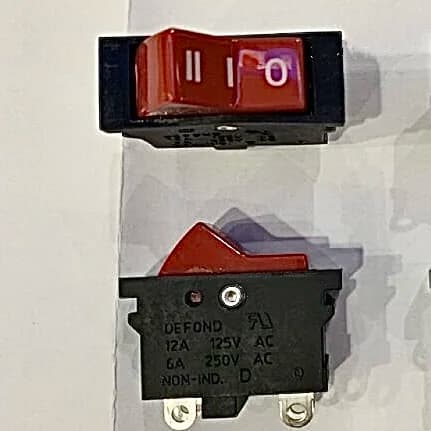 5-100 pz/lotto DRB-2213-P-AAS31-01R DEFOND interruttore a forma di barca per pistola termica con inserimento diretto a 4 pin