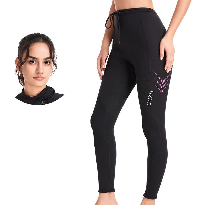 Women's / Men's Wool Pants, 3-mm Neoprene Leggings Keep warm for aerobics in water Diving Surf Swimming Snorkeling Scuba Kayak