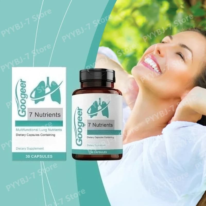 Integratore Antiossidante con Zinco, Vitamine ed Estratti Botanici per Migliorare la Respirazione, Purificare le Vie Aeree e Alleviare la Pressione Respiratoria