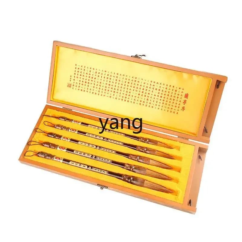 LTT high-end calligraphy professional Shanlian lake pen large, medium and small letters cursive painting brush gift box set
