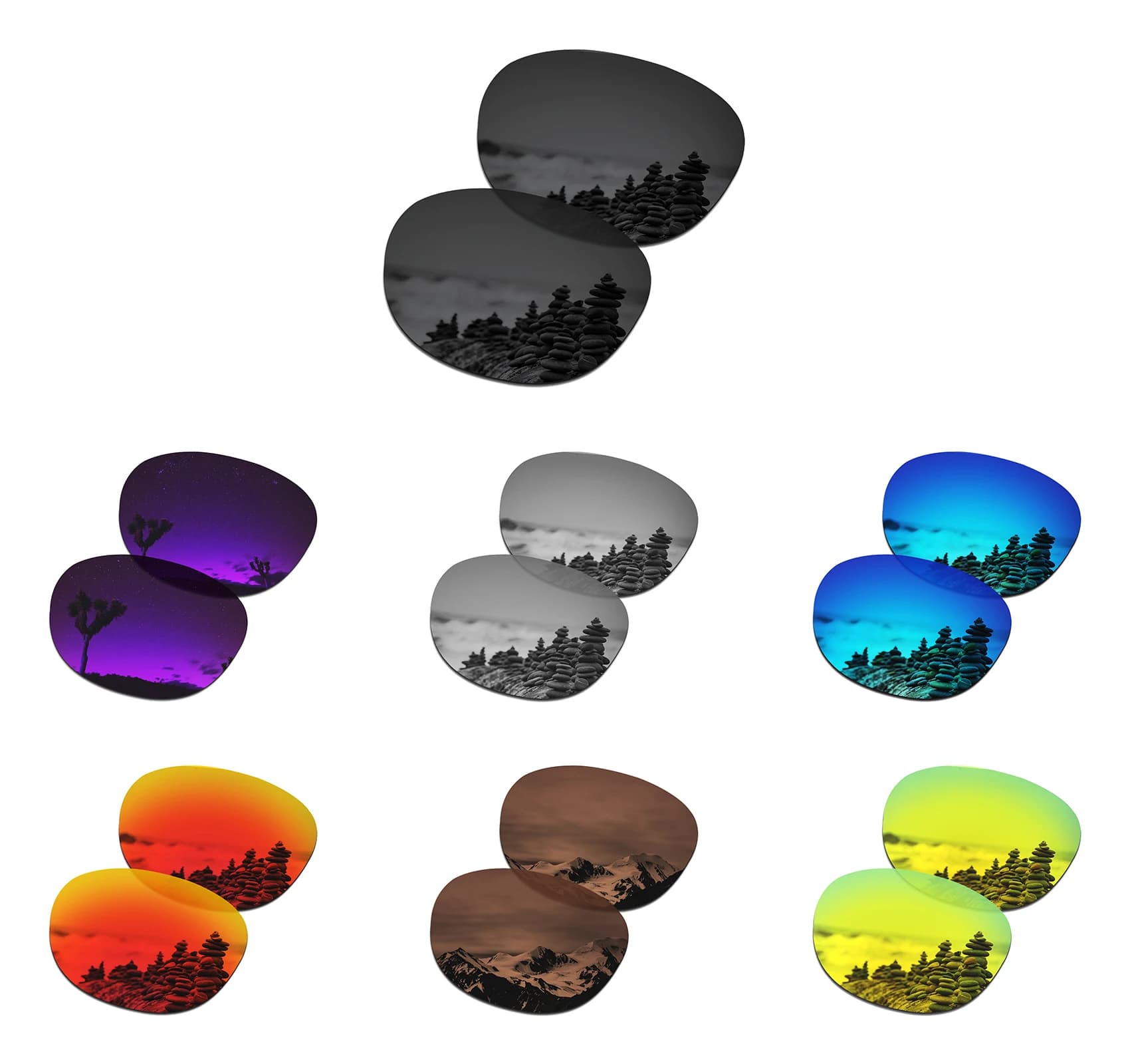 SmartVLT Polarized Replacement UV400 Lenses for Oakley Pitchman R OO9439 50mm Sunglasses