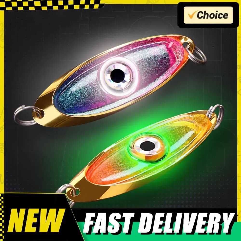 Fishing bait Trap Light Waterproof Deep Drop Underwater Fishing Light Fishing with squids Lighting Fishing accessories with bait