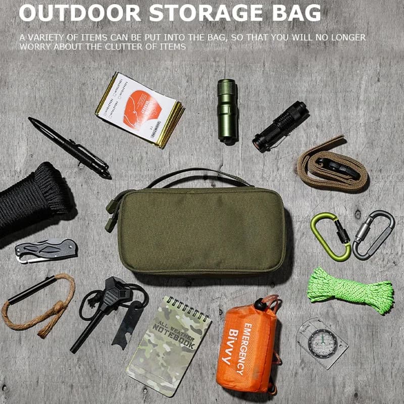 Borsa portaoggetti per attrezzi EDC da esterno Borsa per kit di pronto soccorso Custodia portatile impermeabile EMT Borse mediche di sopravvivenza di emergenza