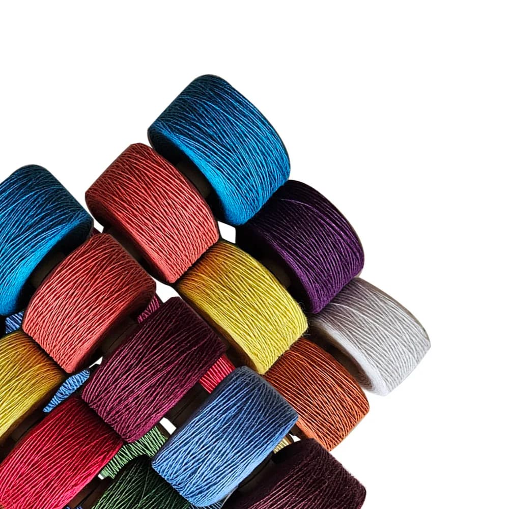 Pure Ramie yarn Threads 200m Roll Twine Cords for DIY Crafts Home Decor Fabric Milling Wholesale String