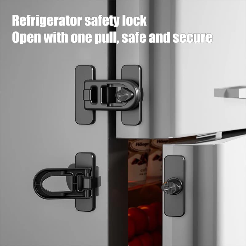 BOLTIFY Child Safety Fridge lock Single-Door Refrigerator Door Stopper Baby Protection Kids Safety Care Freezer Lock