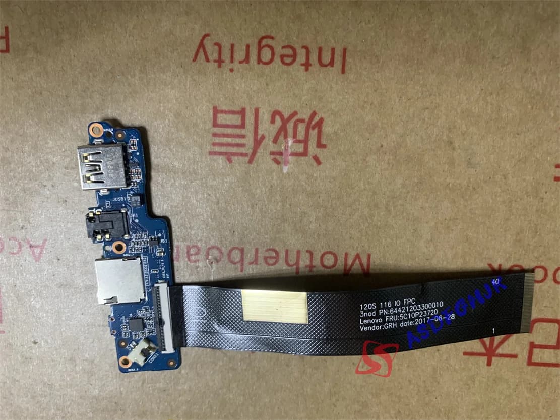 Original USB IO Card 5C50P23900 FOR Lenovo IdeaPad 120s-11iap with fully tested cable Free shipping