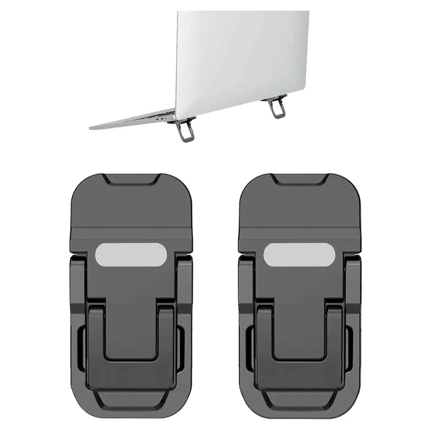 2 pz/set supporto per Laptop pieghevole supporto per Notebook portatile supporto per Riser regolabile staffa di raffreddamento universale per Tablet portatile