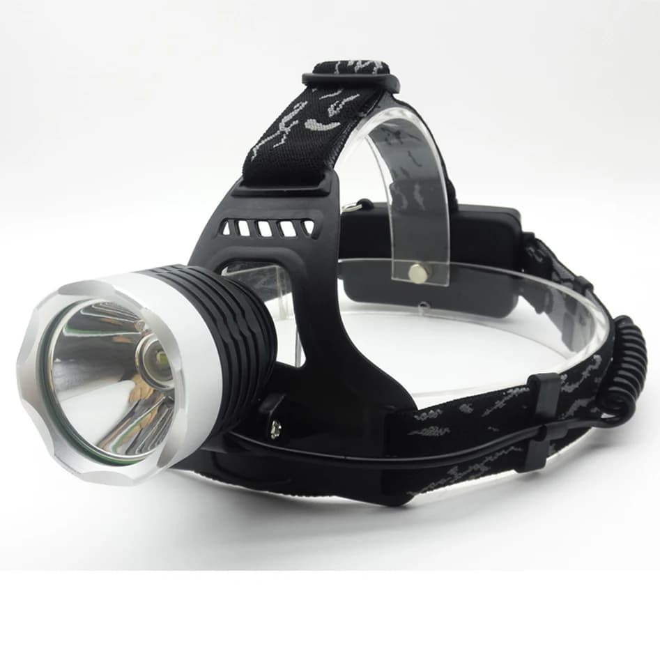 Super Bright 2000 Lumens LED Searching Head Lamp Rechargeable Headlamp LED Head Lamp