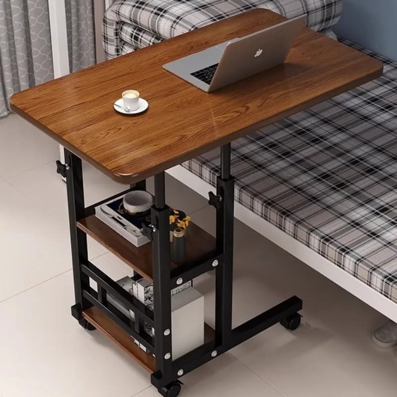 Movable Lift Bed Bedroom Table Home Student Desk Lazy Dormitory Laptop Table Side