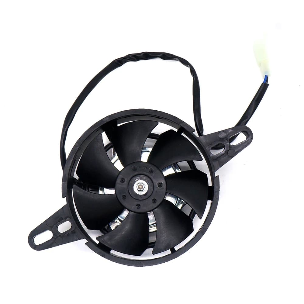 12V Oil Cooler Engine Radiator 4" Electric Cooling Fan Fit for 150cc 200cc 250cc Chinese ATV Quad Go Kart Motorcycle