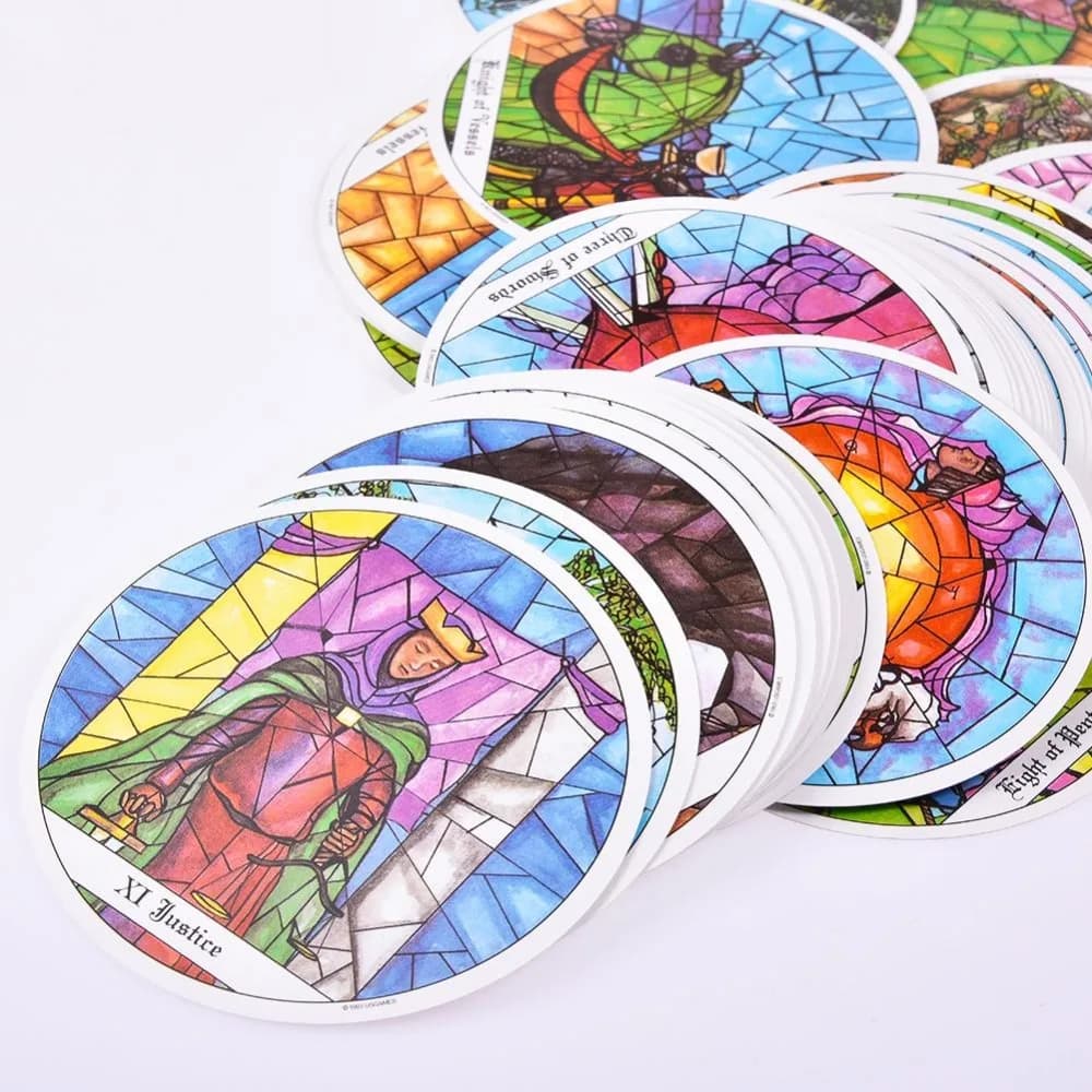 78 pezzi le carte dei vestiti carte dei tarocchi gioco da tavolo 1993 guida divinazione tarocchi del destino