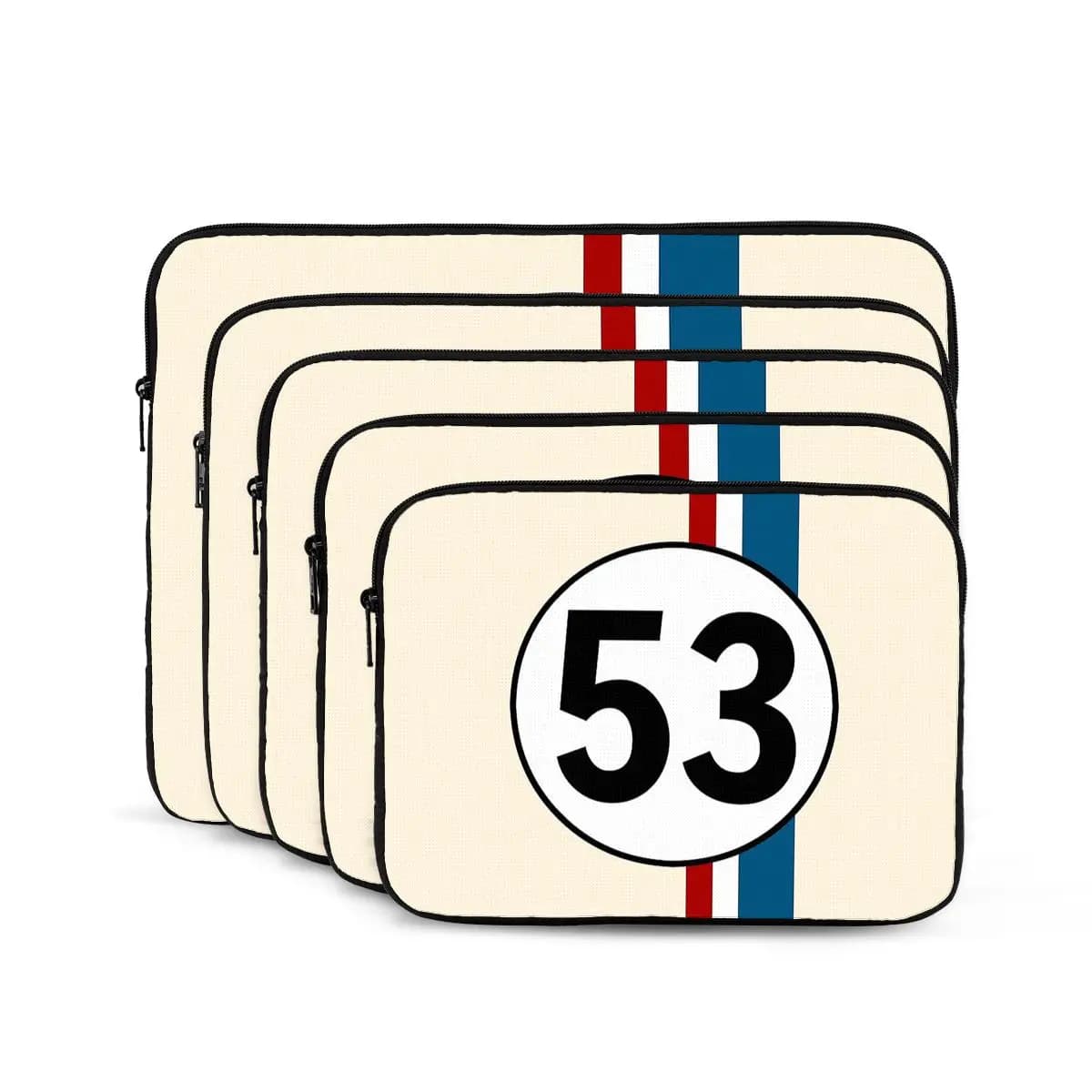 Herbie Numero 53 Custodia per laptop per notebook Custodia per laptop 10 12 13 15 17 pollici Custodia per notebook Custodia antiurto per tablet