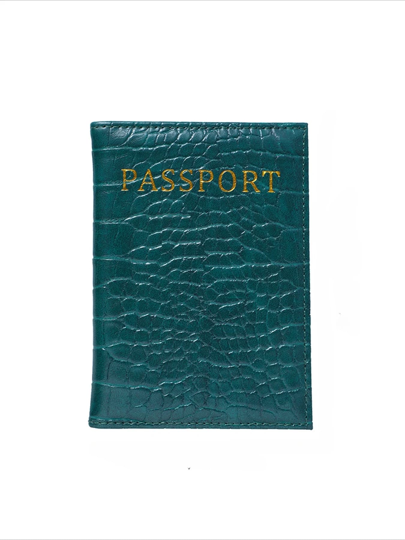Fashion Crocodile Pattern Passport Holder Passport Case Id Card Holder Plane Ticket Holder Passport Covers Travel Accessories