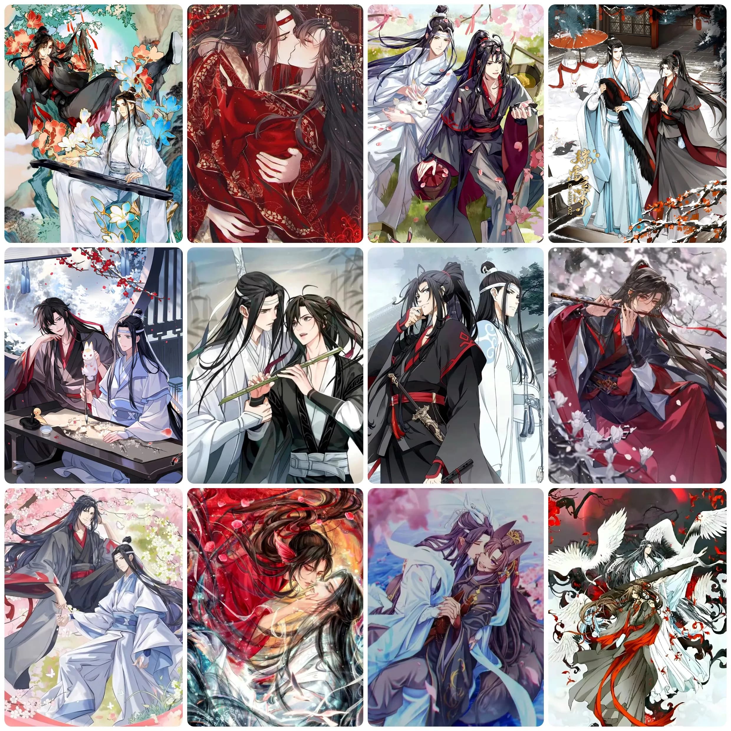 Mo Dao Zu Shi Diamond Painting Fantasy Anime Fai da Te Ricamo Diamantato Punto Croce Wei Wuxian Decorazione Murale per la Casa
